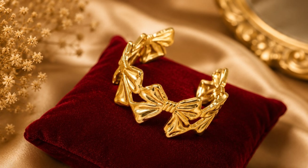 [NF-BR-010] Gilded grace bow