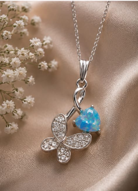 [NG-PN-010] Blue butterfly love