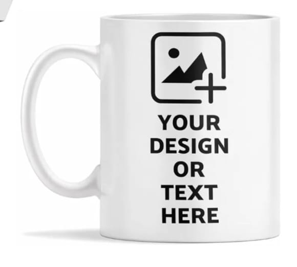 Personalized Photo & Text Mug